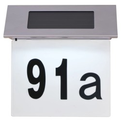 Éclairage LED de numéro de maison Acier inoxydable 552873552873