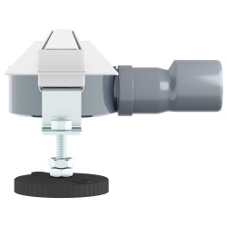 Évacuation de douche à 360° avec modèle slim Argenté 80 cm 552874552874