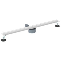 Évacuation de douche à 360° avec modèle slim Argenté 80 cm 552874552874