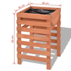 Jardinière 38 x 36 x 60 cm bois 552875552875