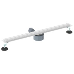 Évacuation de douche à 360° avec modèle slim Argenté 70 cm 552876552876