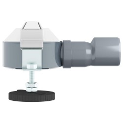 Évacuation de douche à 360° avec modèle slim Argenté 60 cm 552877552877