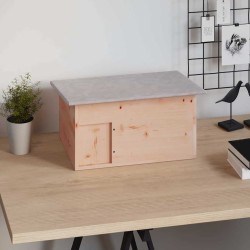 Cabane pour hérisson 45 x 33 x2 2 cm Bois 552878552878