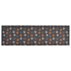 Tapis de cuisine lavable impression de pattes 60x180 cm velours 552902552902