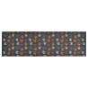 Tapis de cuisine lavable impression de pattes 60x180 cm velours 552902552902