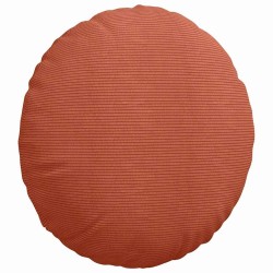 Coussins de siège 2 pcs Rouge orange Ø50 x 19 cm 552914552914