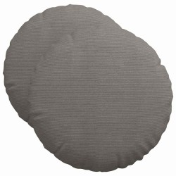Coussins de siège 2 pcs Gris clair Ø50 x 19 cm 552920552920