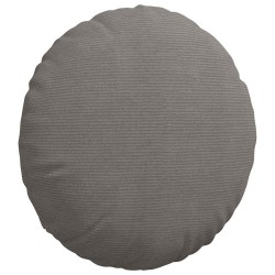 Coussins de siège 2 pcs Gris clair Ø50 x 19 cm 552920552920