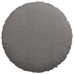 Coussins de siège 2 pcs Gris clair Ø50 x 19 cm 552920552920