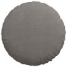 Coussins de siège 2 pcs Gris clair Ø50 x 19 cm 552920552920