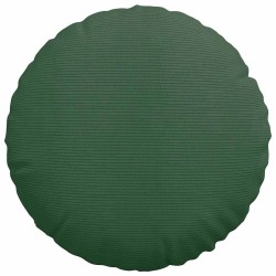 Coussins de siège 2 pcs Vert foncé Ø50 x 19 cm 552927552927