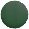 Coussins de siège 2 pcs Vert foncé Ø50 x 19 cm 552927552927