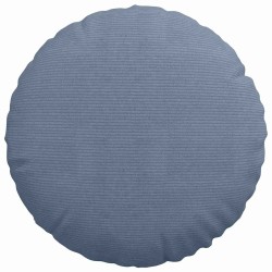 Coussins de siège 2 pcs Bleu Ø50 x 19 cm 552935552935