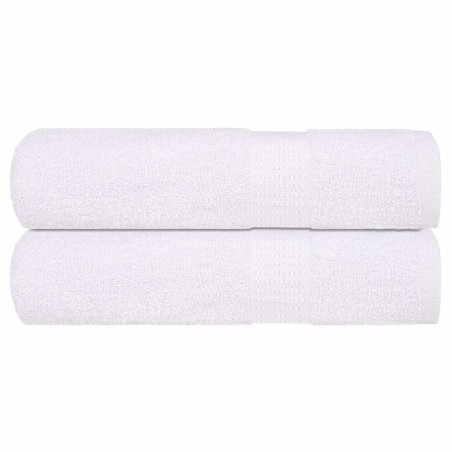 Serviettes de bain FROGN 2 pcs blanc 100x150 cm 360 g/m² 552938552938