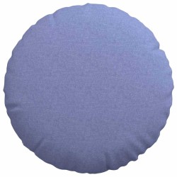 Coussins de siège 2 pcs Bleu denim Ø80 x 29 cm tissu 552947552947