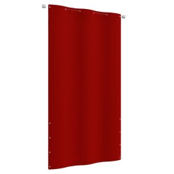 Écran de balcon Rouge 120x240 cm Tissu Oxford 552953552953