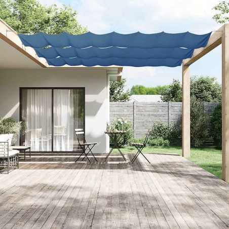 Auvent vertical Bleu 140x1200 cm Tissu oxford 552964552964