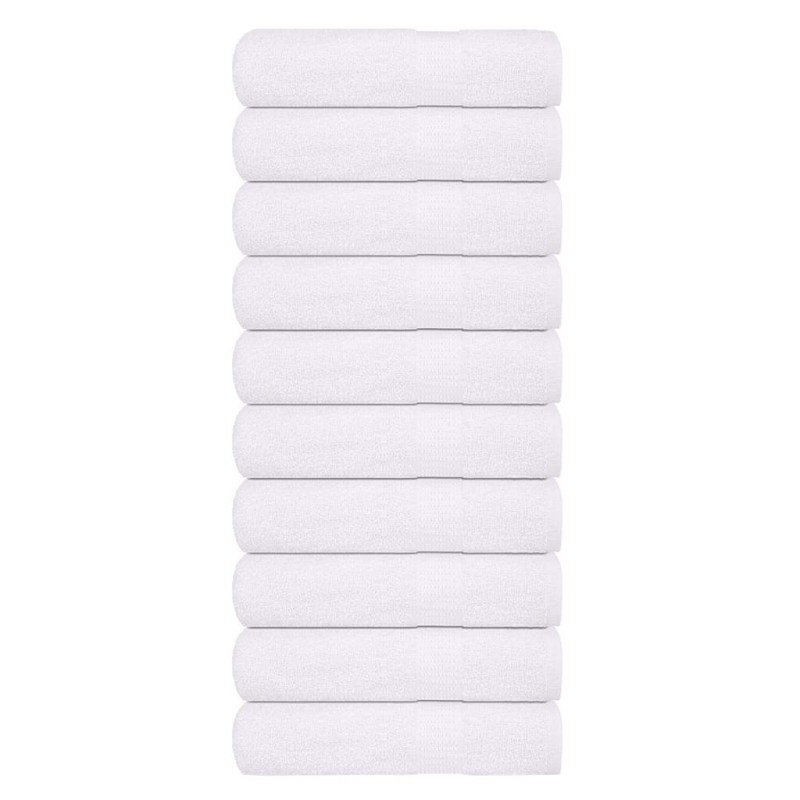Essuie-mains FROGN 10 pcs blanc 50x100 cm 360 g/m² 552972552972