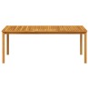 Table de jardin 200x100x74 cm Bois d'acacia massif 552984552984