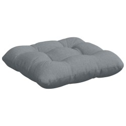 Coussins de siège 4 pcs Gris clair 40 x 40 x 12 cm tissu 553001553001