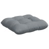 Coussins de siège 4 pcs Gris clair 40 x 40 x 12 cm tissu 553001553001