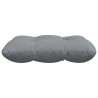 Coussins de siège 4 pcs Gris clair 40 x 40 x 12 cm tissu 553001553001