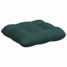 Coussins de siège 4 pcs Vert foncé 40 x 40 x 12 cm tissu 553003553003