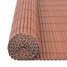 Clôture de jardin Marron 150 x 300 cm PVC 553011553011