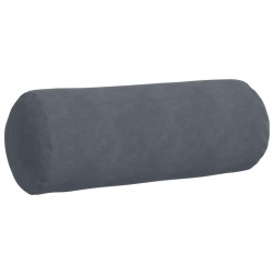 Coussins d'accent 2 pcs Gris foncé Ø 25 x 70 cm 553014553014