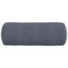Coussins d'accent 2 pcs Gris foncé Ø 25 x 70 cm 553014553014