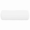 Coussins d'accent 2 pcs Blanc Ø 25 x 70 cm tissu 553016553016