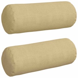 Coussins d'accent 2 pcs Vert gris Ø 25 x 70 cm 553019553019