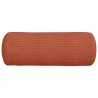 Coussins d'accent 2 pcs Rouge orange Ø 25 x 70 cm 553022553022