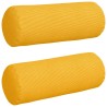 Coussins d'accent 2 pcs Jaune clair Ø 25 x 70 cm 553024553024