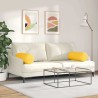 Coussins d'accent 2 pcs Jaune clair Ø 25 x 70 cm 553024553024
