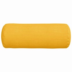 Coussins d'accent 2 pcs Jaune clair Ø 25 x 70 cm 553024553024