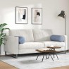 Coussins d'accent 2 pcs Bleu Ø 25 x 70 cm 553025553025