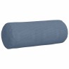 Coussins d'accent 2 pcs Bleu Ø 25 x 70 cm 553025553025