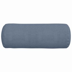 Coussins d'accent 2 pcs Bleu Ø 25 x 70 cm 553025553025