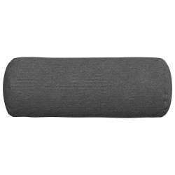 Coussins d'accent 2 pcs Gris foncé Ø 25 x 70 cm 553028553028