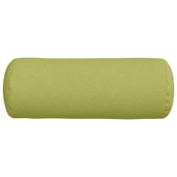 Coussins d'accent 2 pcs Vert clair Ø 25 x 70 cm tissu 553034553034