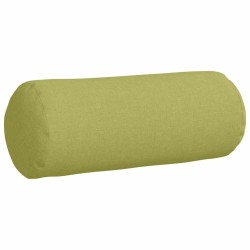Coussins d'accent 2 pcs Vert clair Ø 15 x 40 cm tissu 553036553036