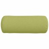 Coussins d'accent 2 pcs Vert clair Ø 15 x 40 cm tissu 553036553036