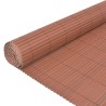 Clôture de jardin Marron 150 x 500 cm PVC 553040553040