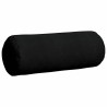 Coussins d'accent 2 pcs Noir Ø 25 x 70 cm Tissu en microfibre 553046553046