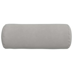 Coussins d'accent 2 pcs Gris clair Ø 25 x 70 cm 553048553048