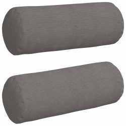 Coussins d'accent 2 pcs Gris clair Ø 25 x 70 cm 553050553050