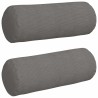 Coussins d'accent 2 pcs Gris clair Ø 25 x 70 cm 553050553050