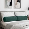 Coussins d'accent 2 pcs Vert foncé Ø 25 x 70 cm 553055553055