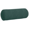 Coussins d'accent 2 pcs Vert foncé Ø 25 x 70 cm 553055553055